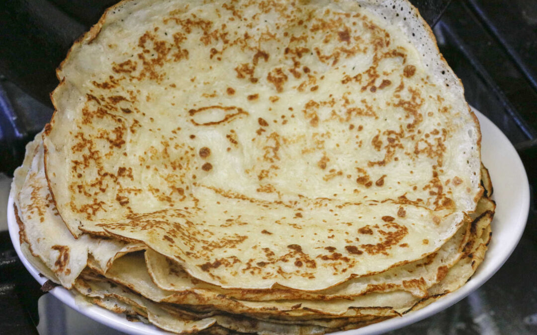 Eerste zomervakantiedag: pannenkoeken!