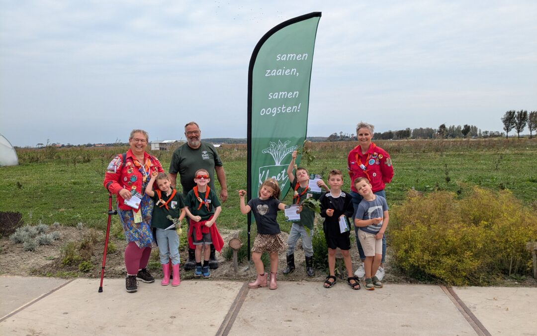 Scouting Bru op bezoek