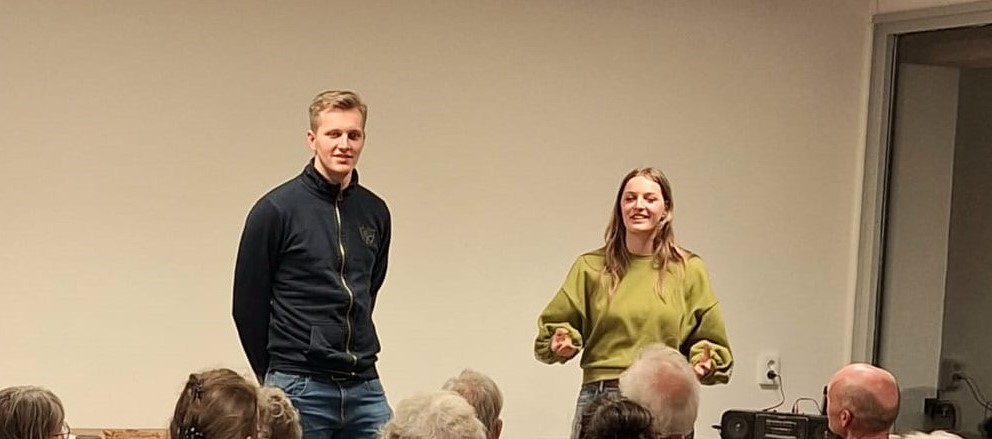 Bedrijfsbezoek aan familie Goense